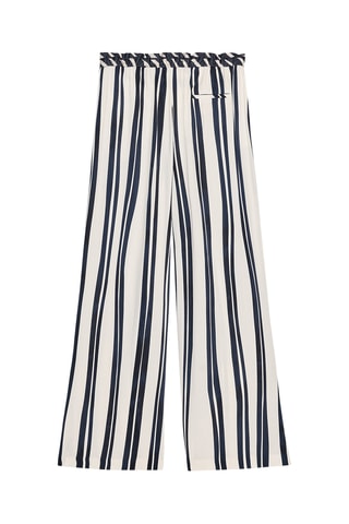 Pantalon - Bleu marine et blanc
