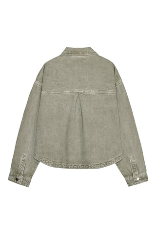 Veste en jean - Kaki