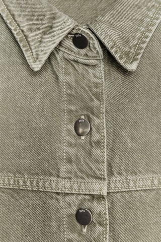 Veste en jean - Kaki