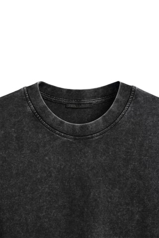 T-shirt relaxed - Noir