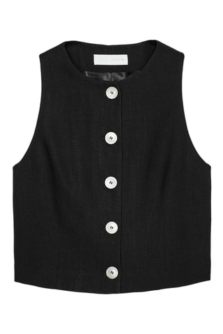 Gilet de costume - Noir