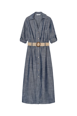 Robe chemise - Indigo