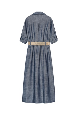 Robe chemise - Indigo