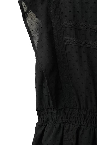 Combinaison plumetis - Noir