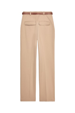 Pantalon droit - Beige