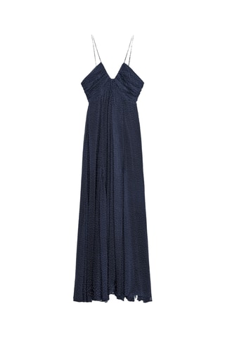 Robe longue - Bleu marine