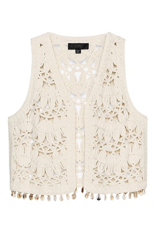 Gilet sans manches - Blanc