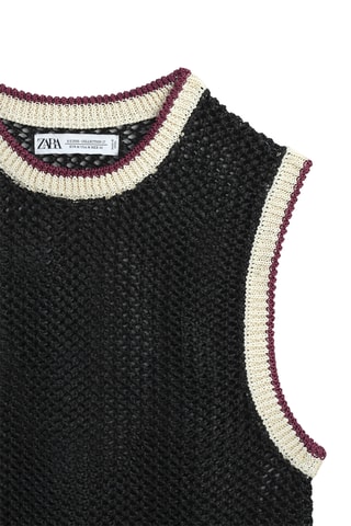 Pull sans manches - Noir