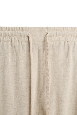 Jogging en lin - Beige
