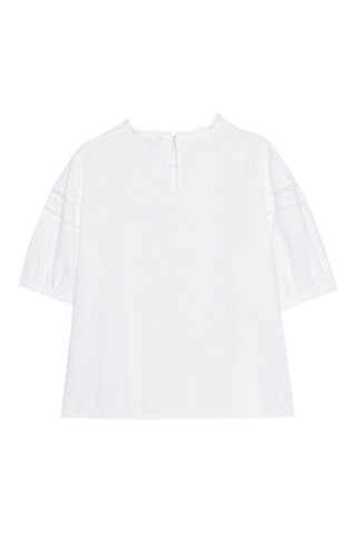 Blouse en ramie - Blanc