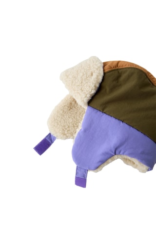 Bonnet aviateur - Violet