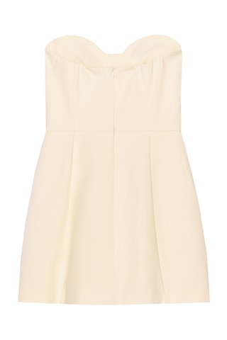 Robe bustier - Jaune