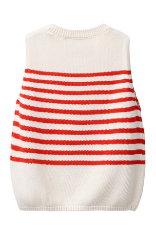 Pull sans manches - Blanc