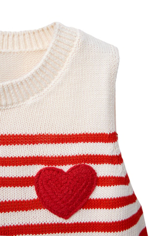 Pull sans manches - Blanc