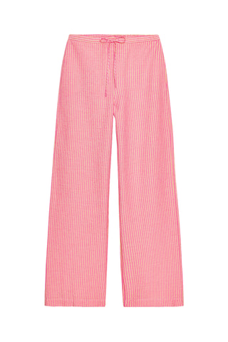 Pantalon wide legs - Vieux rose