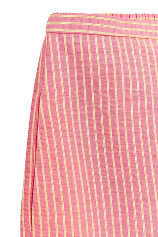 Pantalon wide legs - Vieux rose