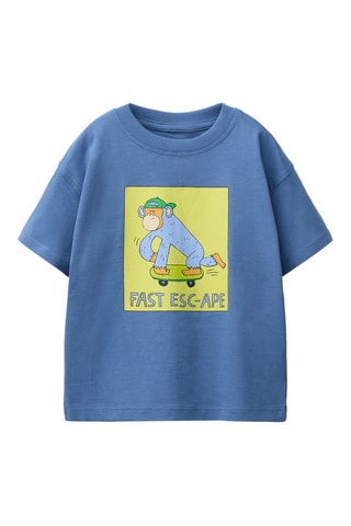 T-shirt - Bleu pétrole