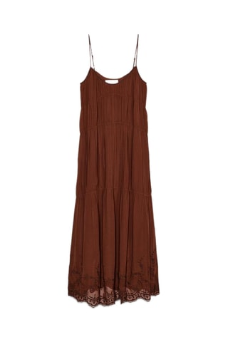 Robe longue - Marron