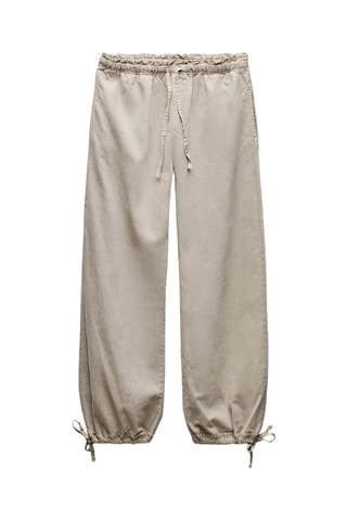 Pantalon loose - Beige