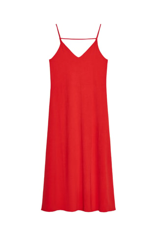 Robe longue - Rouge