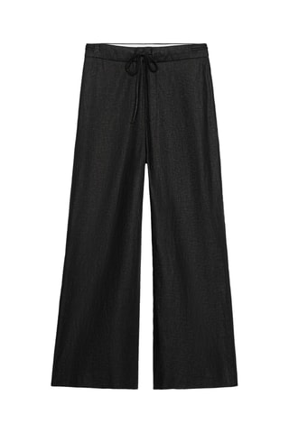Pantalon en lin - Noir