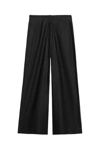 Pantalon en lin - Noir
