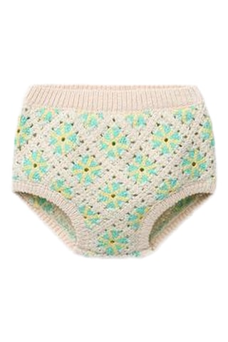 Bloomer - Beige et vert clair