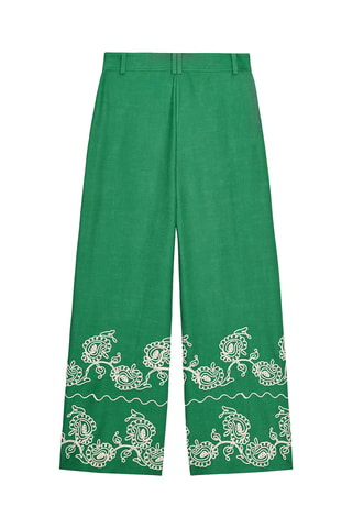 Pantalon - Vert clair