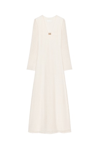 Robe midi - Beige