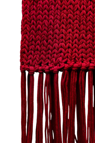 Pull sans manches - Rouge