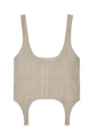 Crop top - Taupe