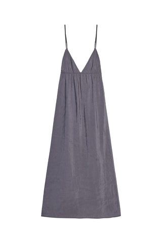 Robe midi - Gris foncé