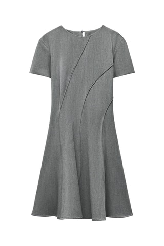 Robe patineuse - Gris foncé