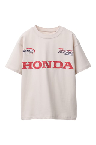 T-shirt Honda - Ecru