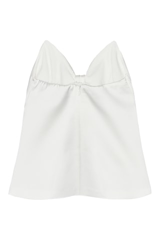 Top bustier - Blanc