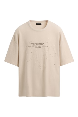 T-shirt - Beige