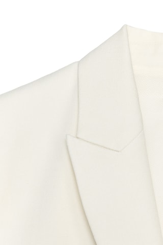 Veste courte sans manches - Ecru