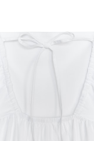 Robe midi - Blanc