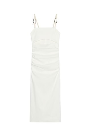 Robe droite - Blanc