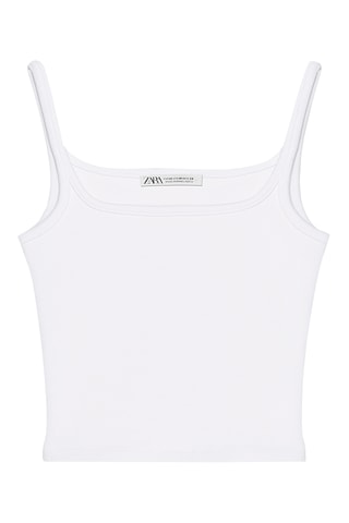 Crop top - Blanc