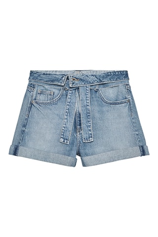 Short en jean - Bleu