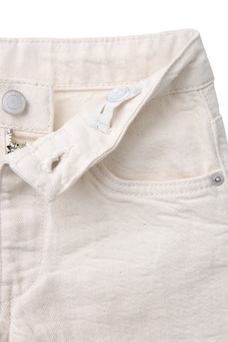 Short en jean - Blanc