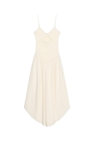 Robe midi - Ecru