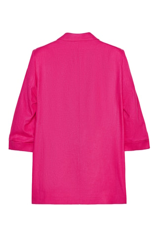 Veste en lin - Fuchsia