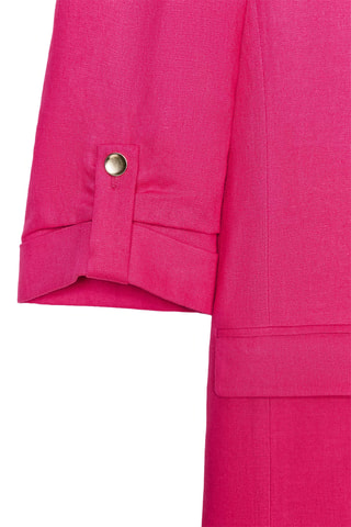 Veste en lin - Fuchsia