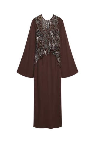 Robe longue - Marron