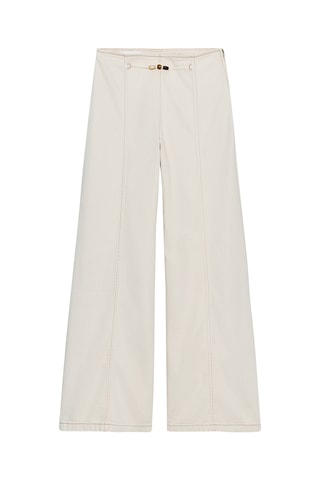 Pantalon wide legs - Blanc