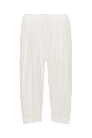 Pantalon en lin - Blanc