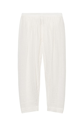 Pantalon en lin - Blanc