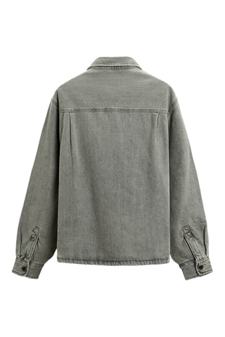Surchemise en jean - Gris foncé
